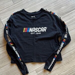 NASCAR Cropped Long Sleeve Shirt